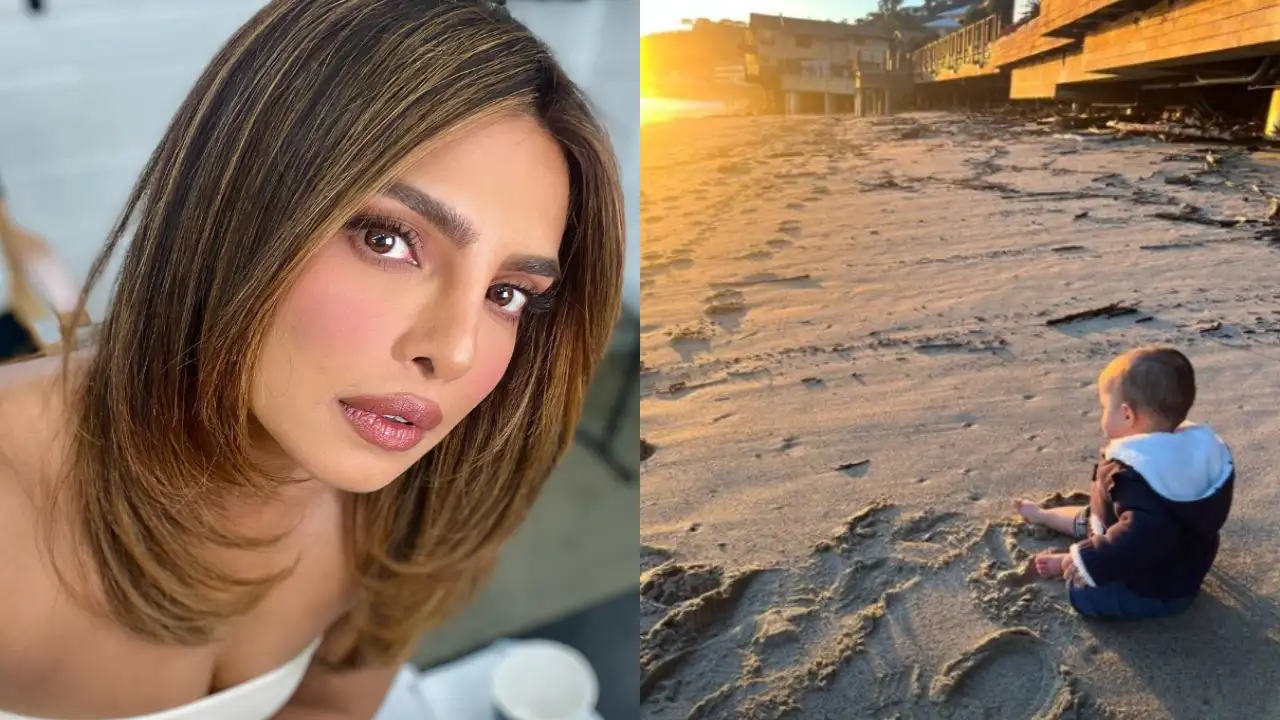 Priyanka Chopra’s daughter Malti is a beach baby and this sunkissed picture is proof