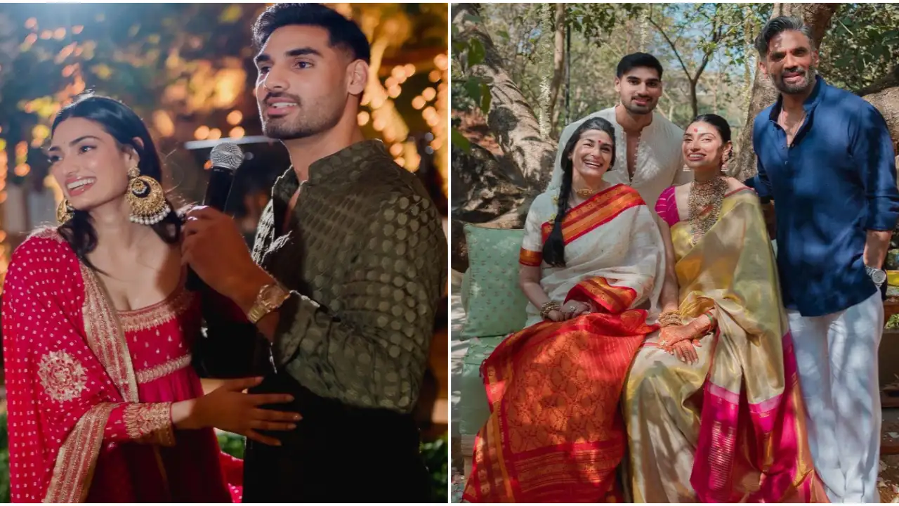 More PICS: Ahan Shetty shares UNSEEN glimpses from Athiya Shetty-KL Rahul’s wedding festivities