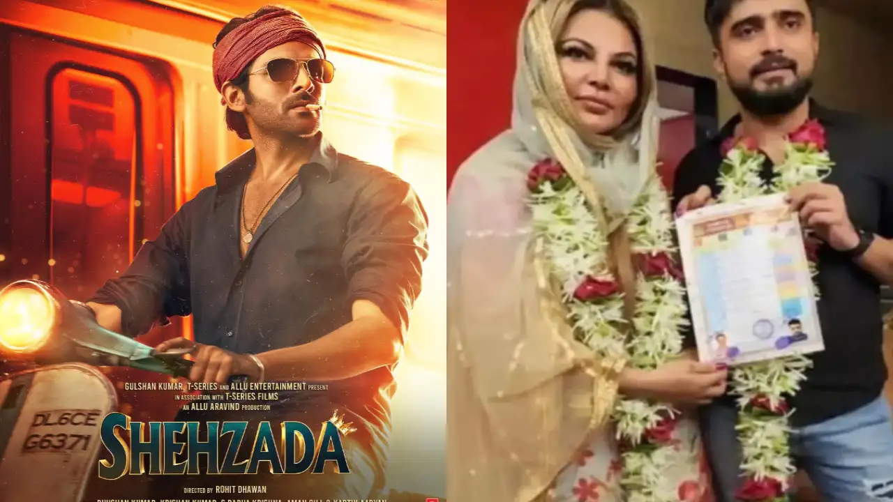Entertainment news HIGHLIGHTS: Kartik Aaryan’s Shehzada trailer, Rakhi Sawant-Adil’s wedding and more Entertainment news HIGHLIGHTS: Kartik Aaryan’s Shehzada trailer, Rakhi Sawant-Adil’s wedding and more