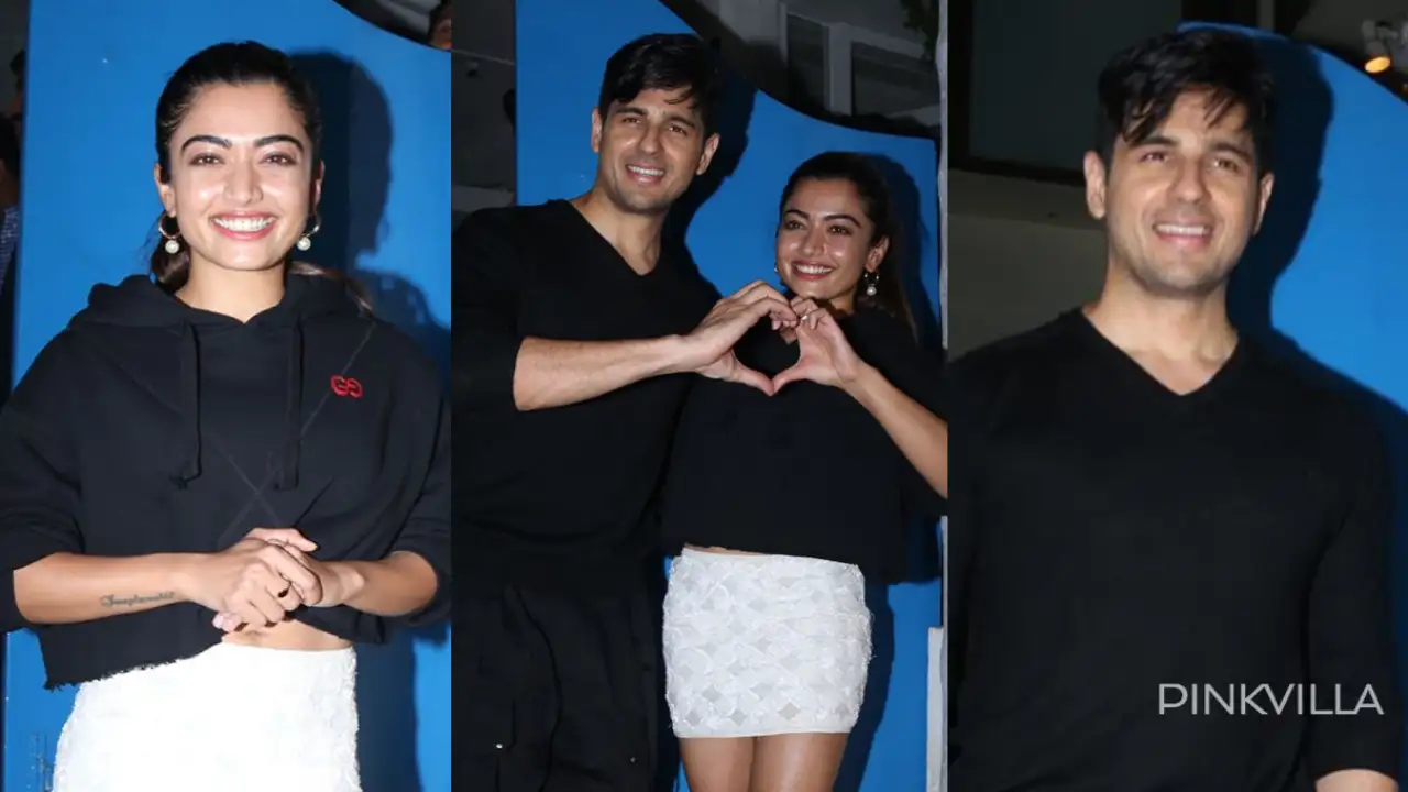 Sidharth Malhotra and Rashmika Mandanna at Mission Majnu success bash (Credits: APH Images) Sidharth Malhotra, Rashmika Mandanna