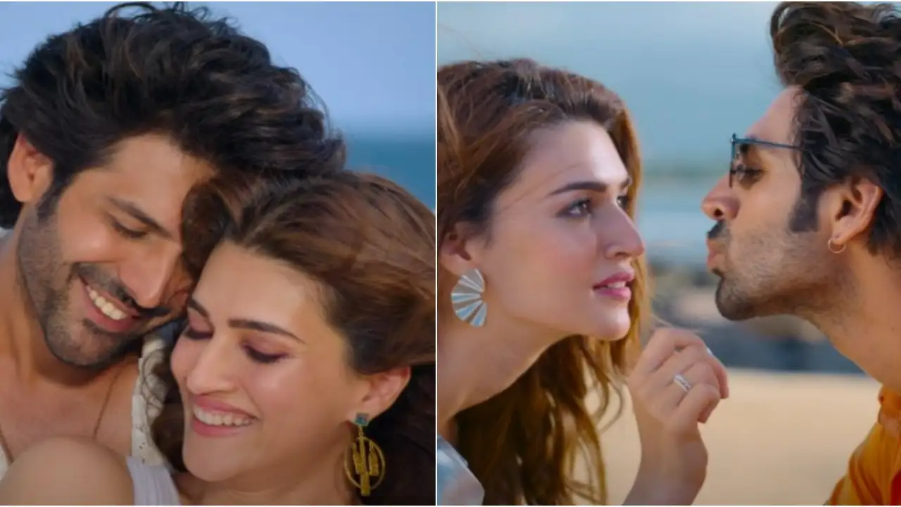 Picture courtesy: YouTube Stills from Shehzada song