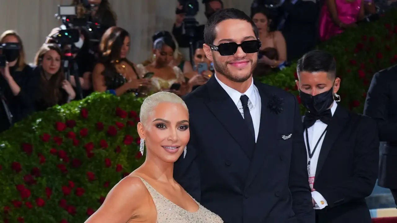 Kim Kardashian and Pete Davidson (Image: Getty Images) Kim Kardashian and Pete Davidson (Image: Getty Images)