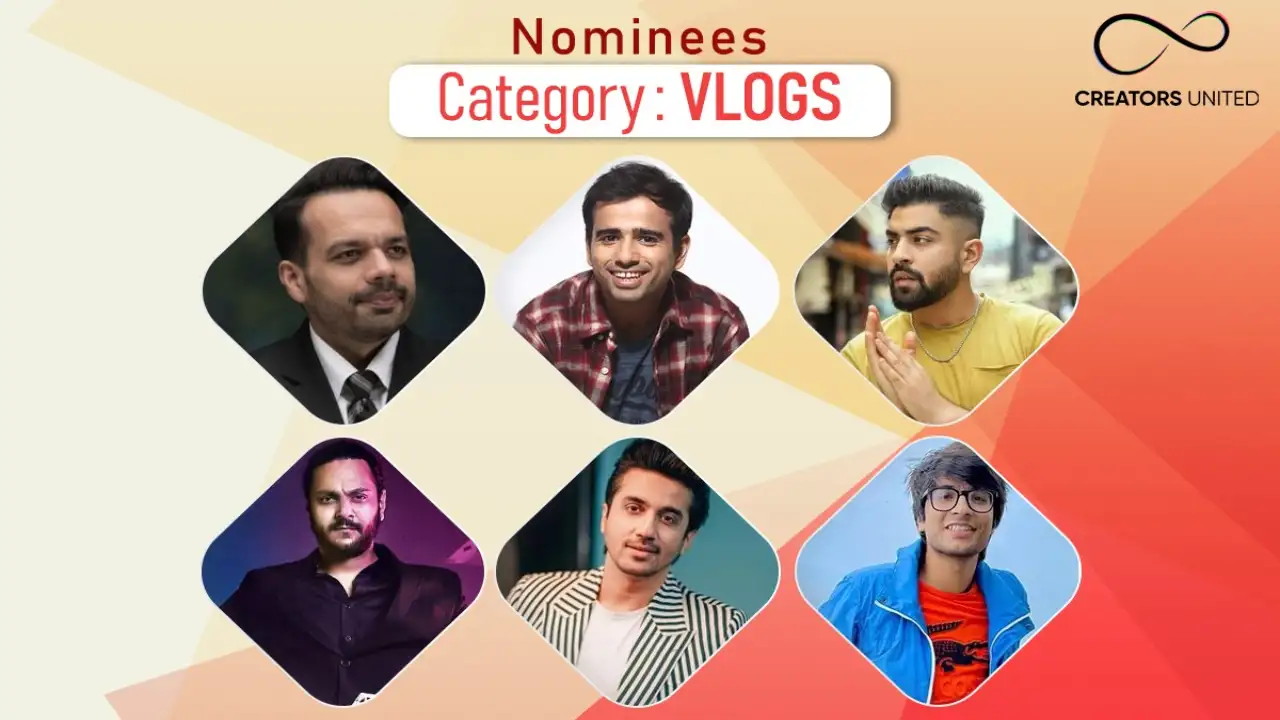 Creators United Award Nominations: All the nominees for the vlog category | PINKVILLA Creators United Award Nominations: All the nominees for the vlog category | PINKVILLA