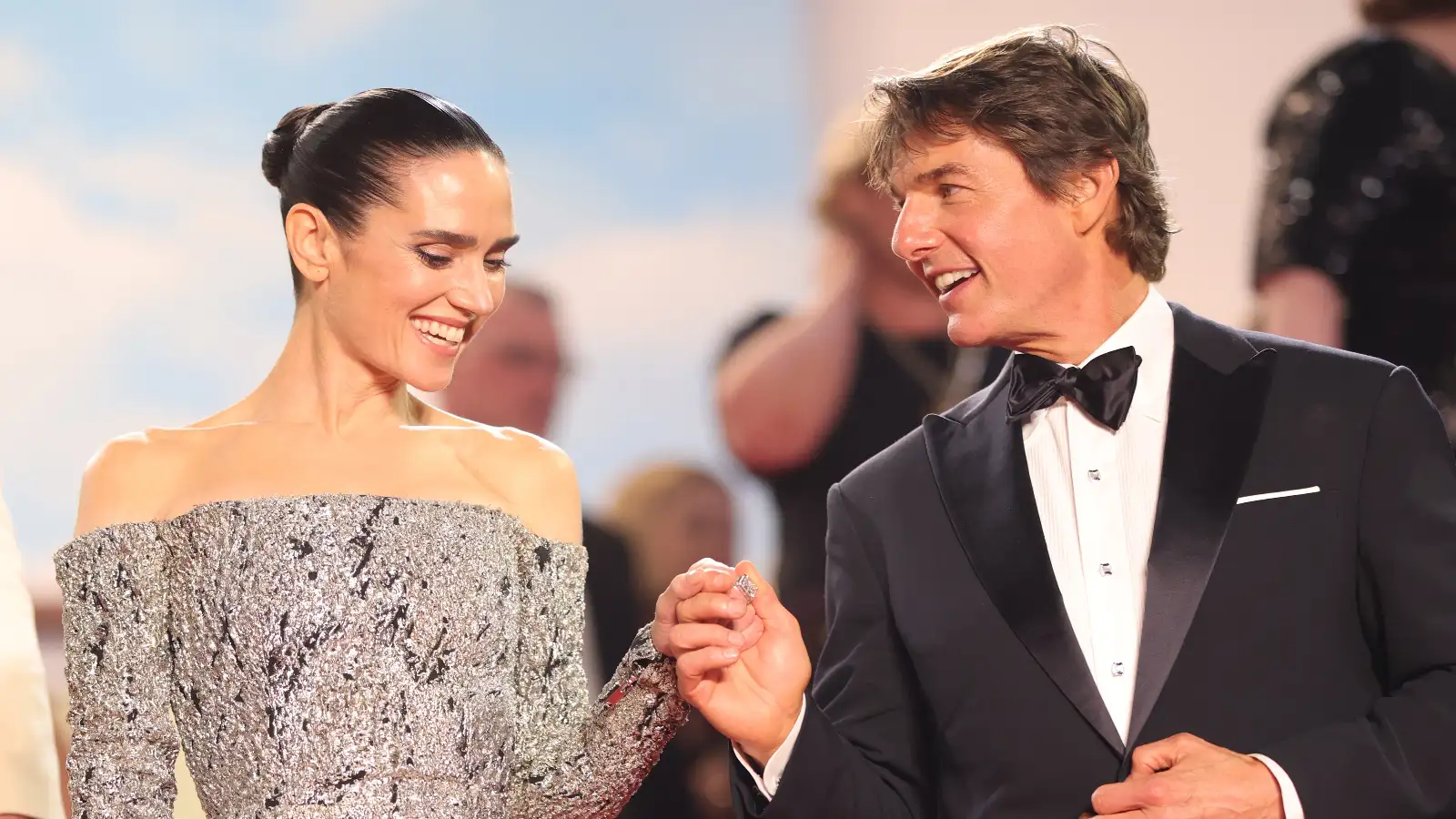 Jennifer Connelly Brings Lookalike Son Stellan, 19, to Oscars 2023