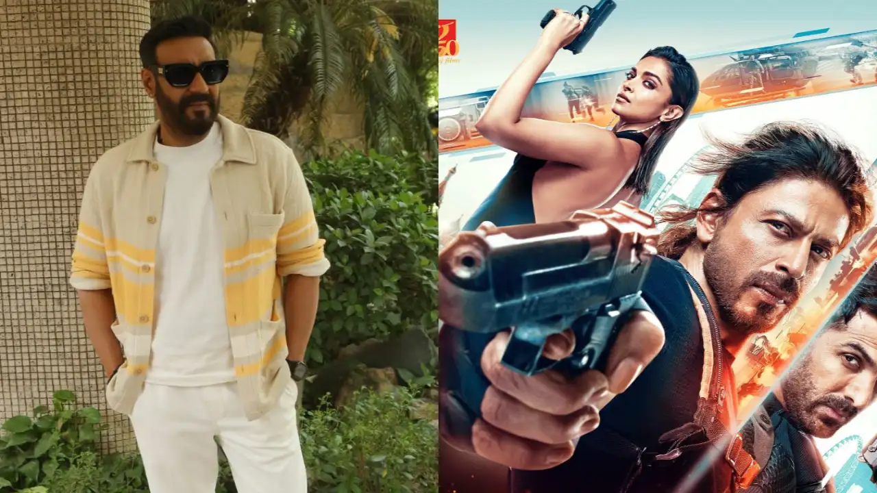 Here's why Ajay Devgn is 'happy from heart' for Shah Rukh Khan's Pathaan Here's why Ajay Devgn is 'happy from heart' for Shah Rukh Khan's Pathaan