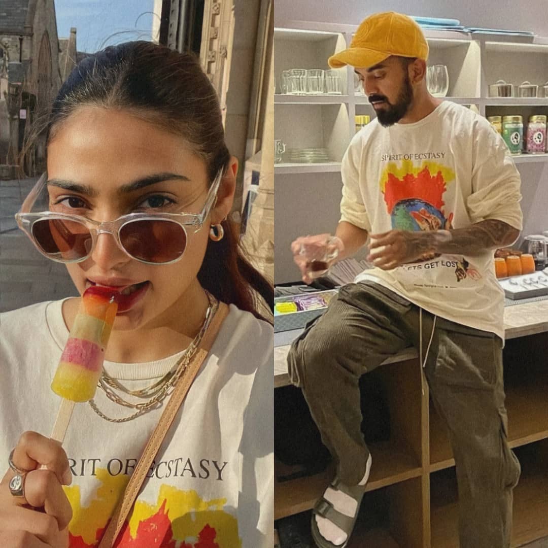 5 times Athiya Shetty rocked outfits from KL Rahul's wardrobe and aced oversized dressing like a pro | PINKVILLA