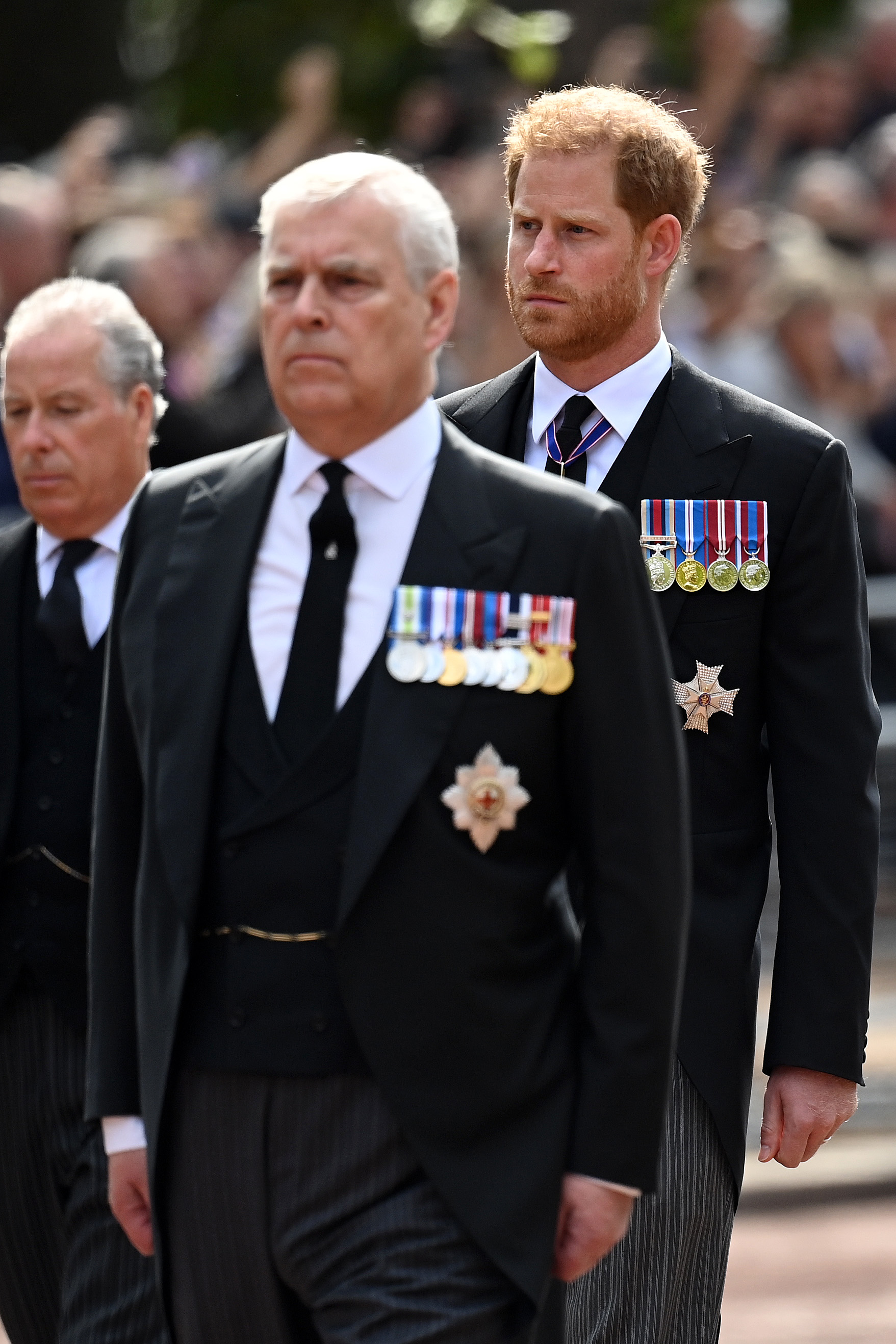 Prince Harry and Prince Andrew (Image: Getty Images)