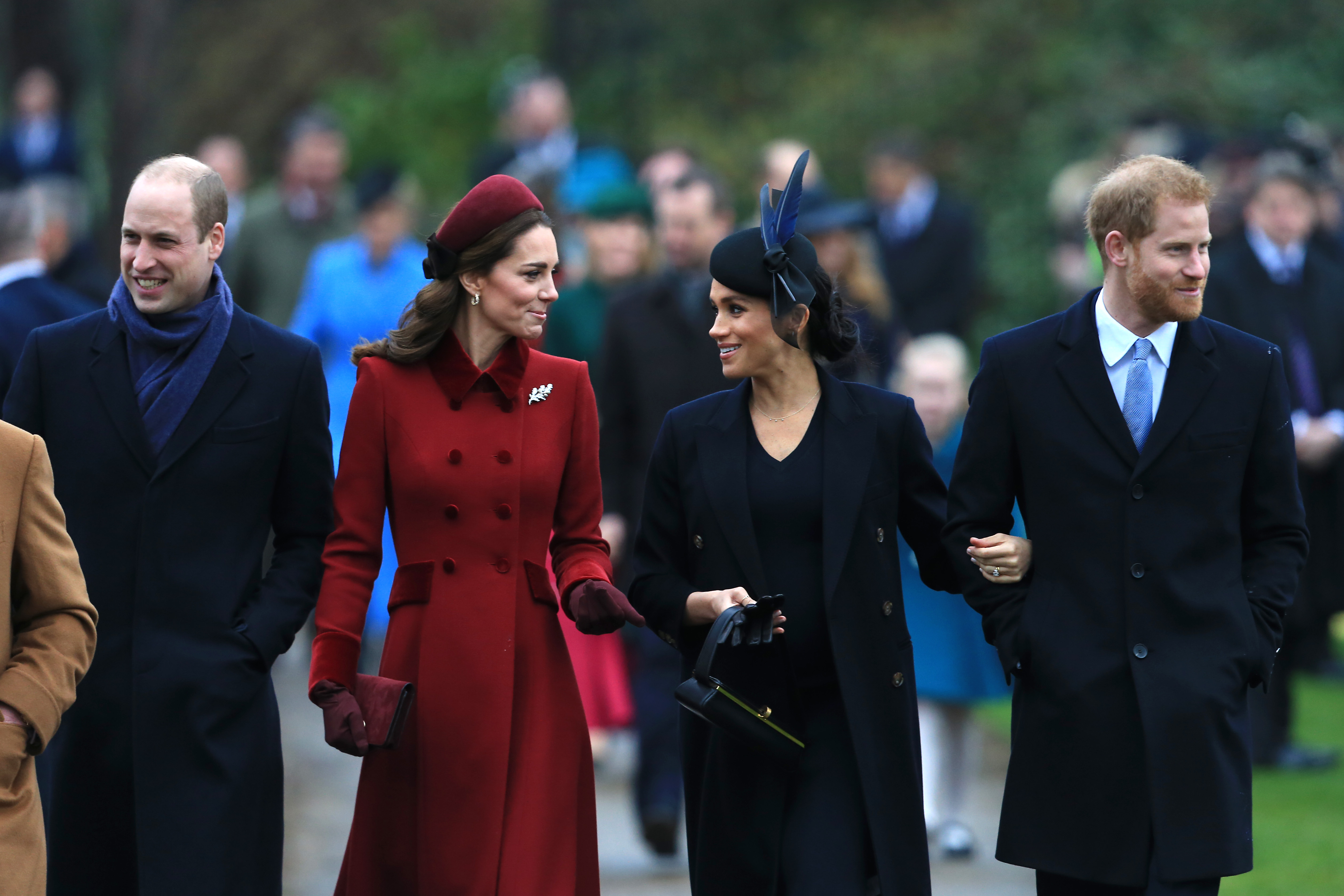 Prince William, Kate Middleton, Meghan Markle, Prince Harry (Image: Getty Images)