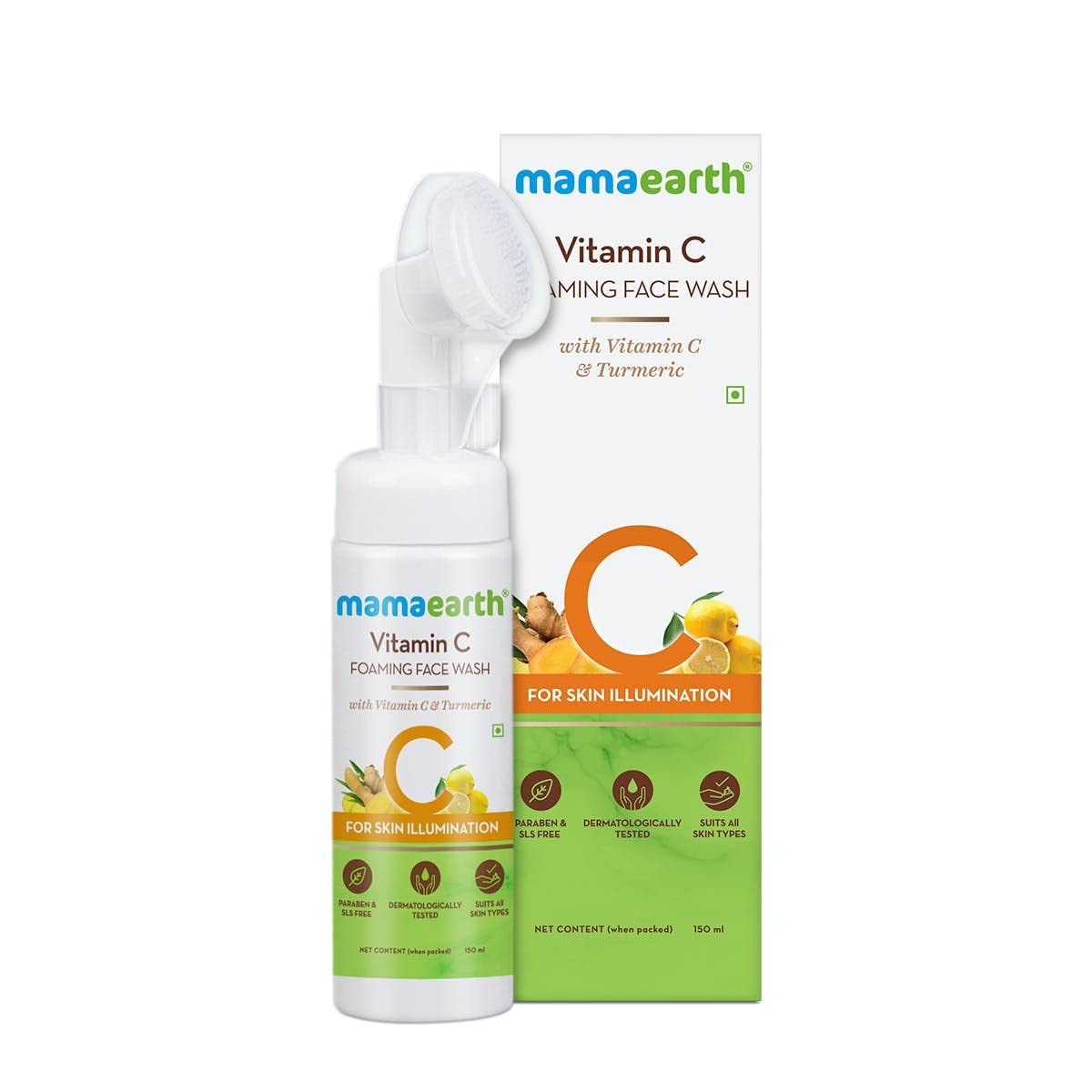 Mamaearth Vitamin C Foaming Face Wash 