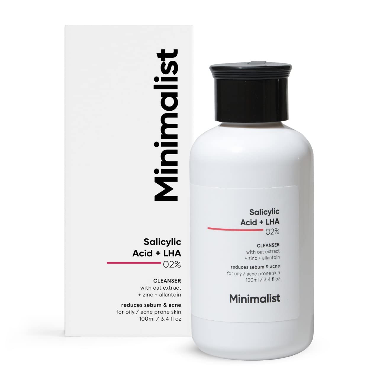 Minimalist Salicylic Acid+LHA 02% Cleanser