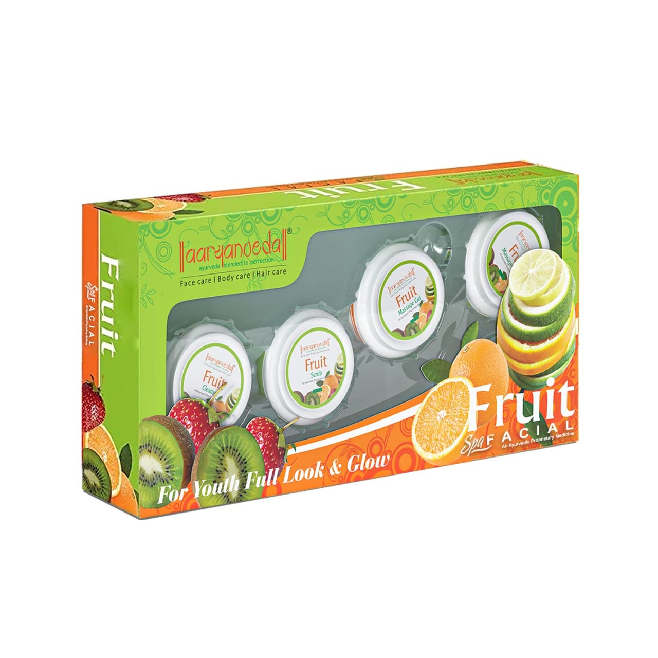 Aryanveda Fruit Facial Kit for Glowing Skin