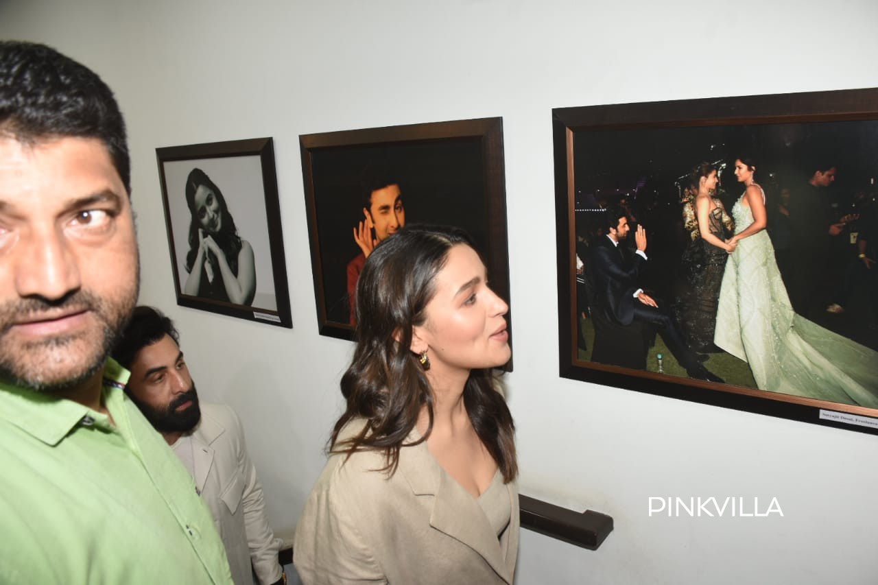 Ranbir Kapoor and Alia Bhatt at Press Club Mumbai