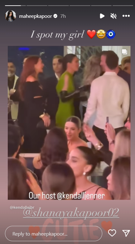 Shanaya Kapoor at Kendall Jenner's after party in Dubai