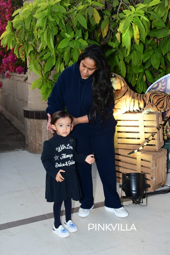 Arpita Khan with her daughter Ayat
