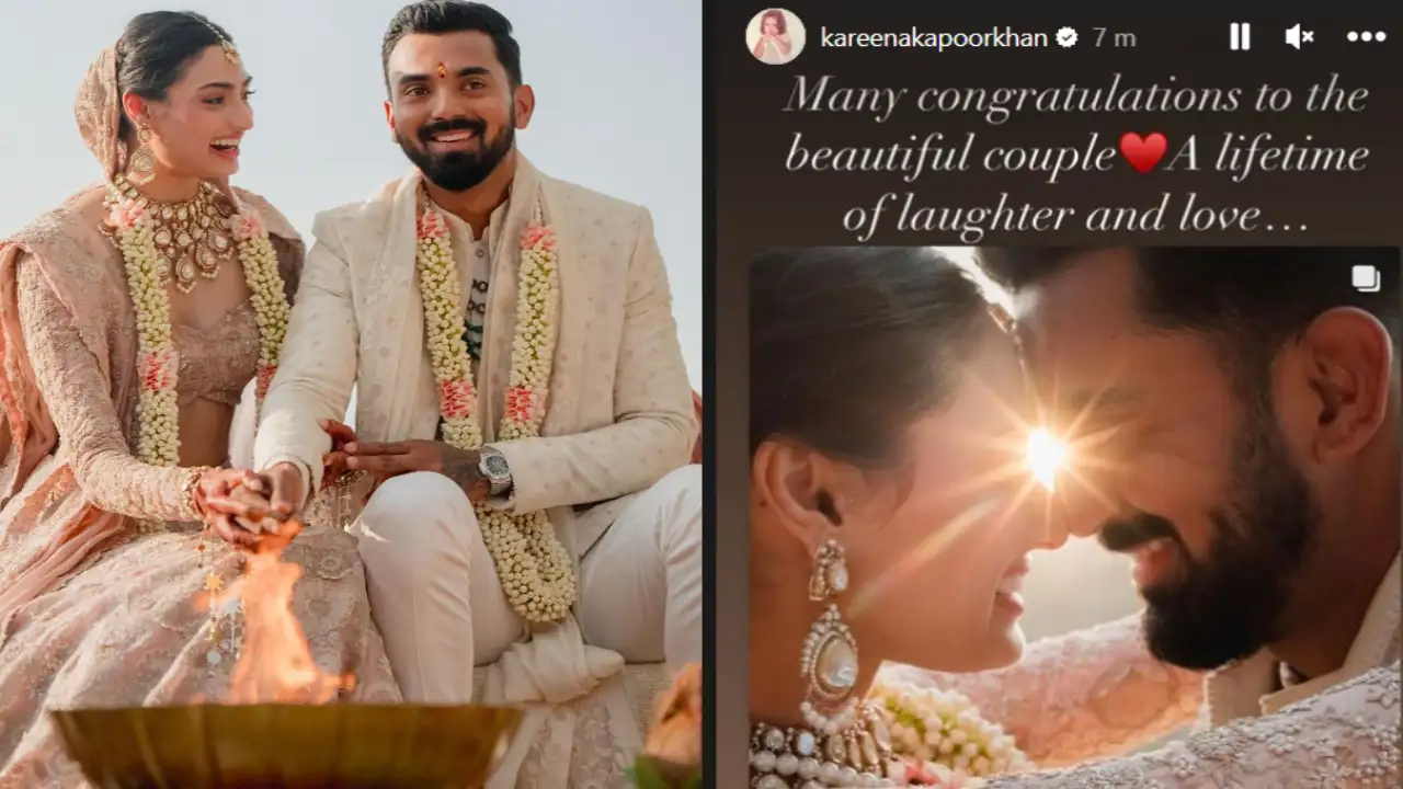 Kareena Kapoor, Kiara Advani, Kartik and others congratulated the couple KL Rahul, Athiya Shetty