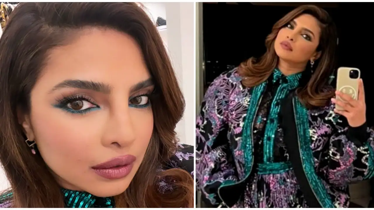 Priyanka Chopra's Elie Saab co-ord dress set offers a colour fest with a side of floral charm; Guess its cost 