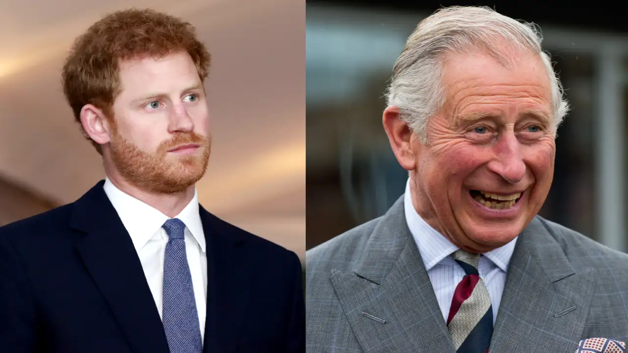 Prince Harry and King Charles III (Images: Getty Images)