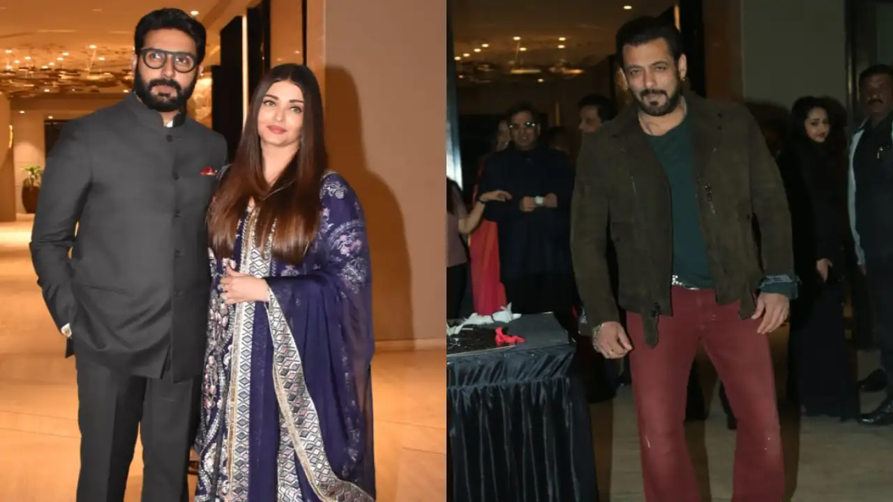 Salman Khan, Aishwarya Rai Bachchan and Abhishek Bachchan attend Subhash Ghai’s birthday in style; WATCH Salman Khan, Aishwarya Rai Bachchan and Abhishek Bachchan attend Subhash Ghai’s birthday in style; WATCH