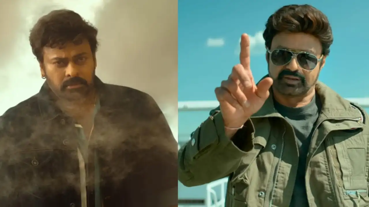 Chiranjeevi led Waltair Veerayya emerges Sankranthi winner (Credit: Mythri Movies YouTube Channel) Chiranjeevi, Nandimuri Balakrishna