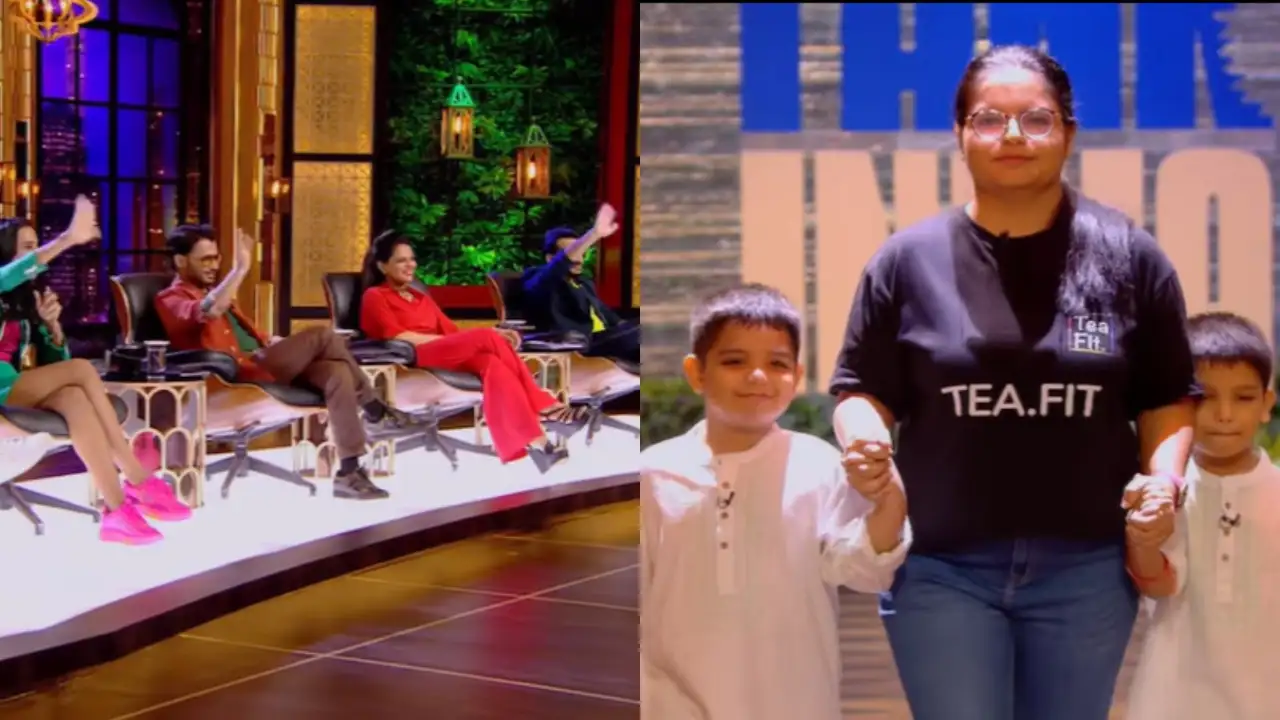 Image Source: Shark Tank India Instagram Sharks meet the cutest pitchers of the season