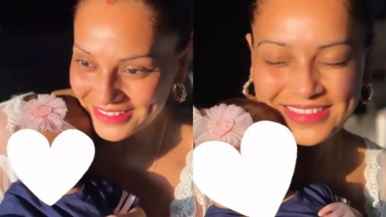 Bipasha Basu shares adorable sunkissed pictures with daughter Devi, Karan Singh Grover has the cutest reaction Bipasha Basu shares adorable sunkissed pictures with daughter Devi, Karan Singh Grover has the cutest reaction