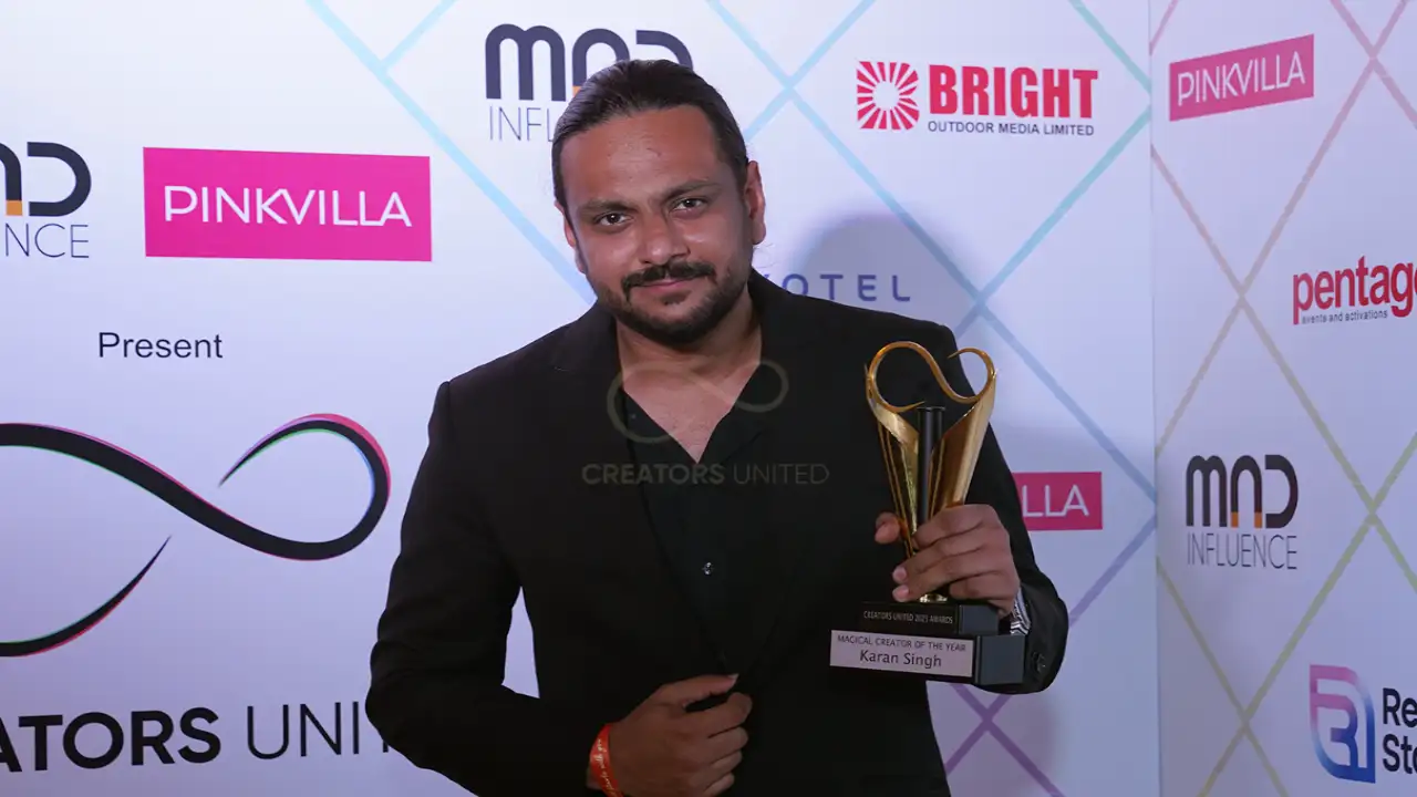 Creators United 2023: Karan Singh Magic takes away the Magical Content Creator of the Year award