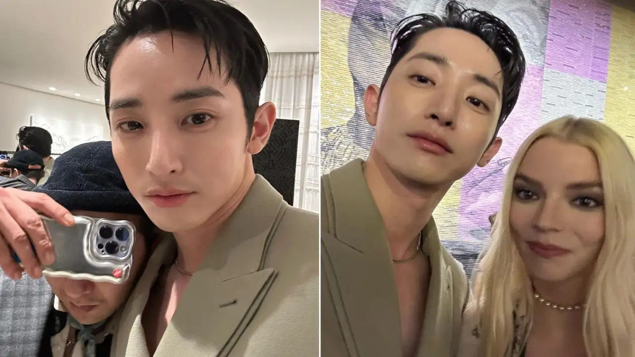 Lee Soo Hyuk and G-Dragon meet up at Paris Fashion Week; K-Drama star takes  selfie with Anya Taylor-Joy | PINKVILLA