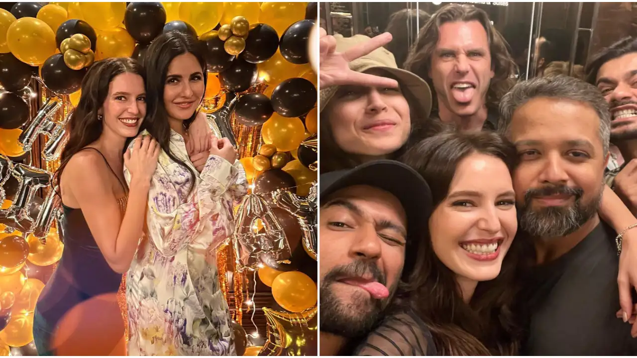 Vicky Kaushal, Katrina Kaif have a blast celebrating Isabelle Kaif’s birthday; See INSIDE PICS from the bash Vicky Kaushal, Katrina Kaif have a blast celebrating Isabelle Kaif’s birthday; See INSIDE PICS from the bash