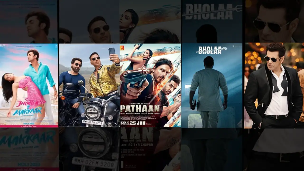 Tu Jhoothi Main Makkaar, Selfiee, Kisika Bhai Kisiki Jaan, Bholaa & Shehzada with Shah Rukh Khan’s Pathaan Tu Jhoothi Main Makkaar, Selfiee, Kisika Bhai Kisiki Jaan, Bholaa & Shehzada with Shah Rukh Khan’s Pathaan