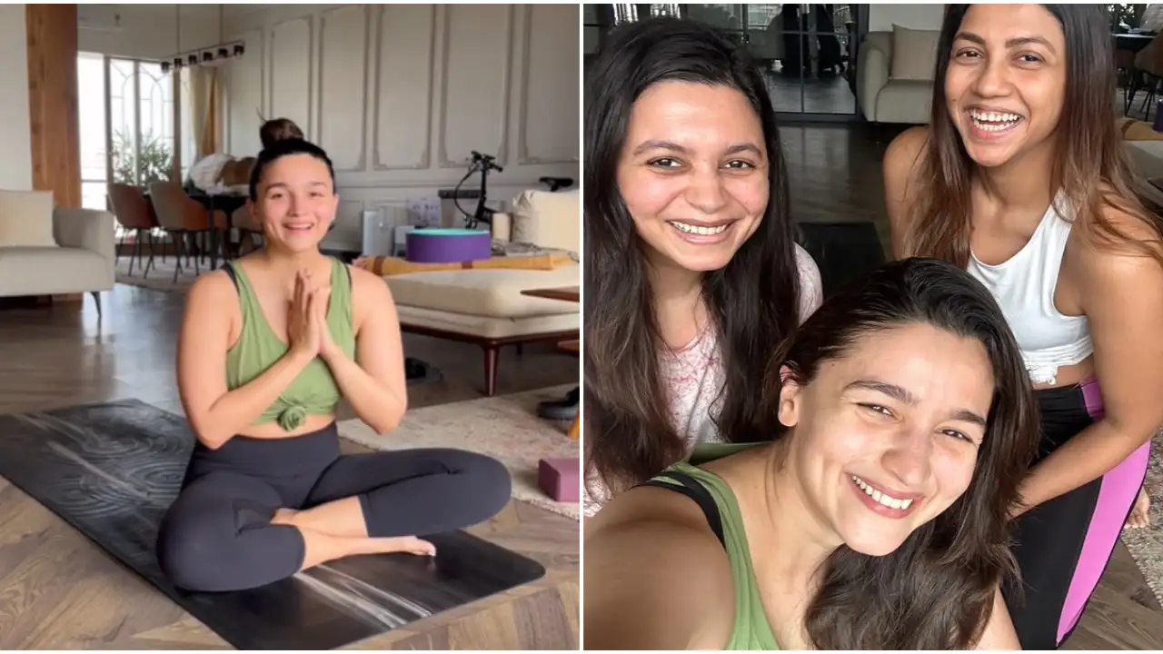 Alia Bhatt feels ‘powerful’ after acing 108 Surya Namaskaras for the first time; Poses with Shaheen Bhatt-PICS