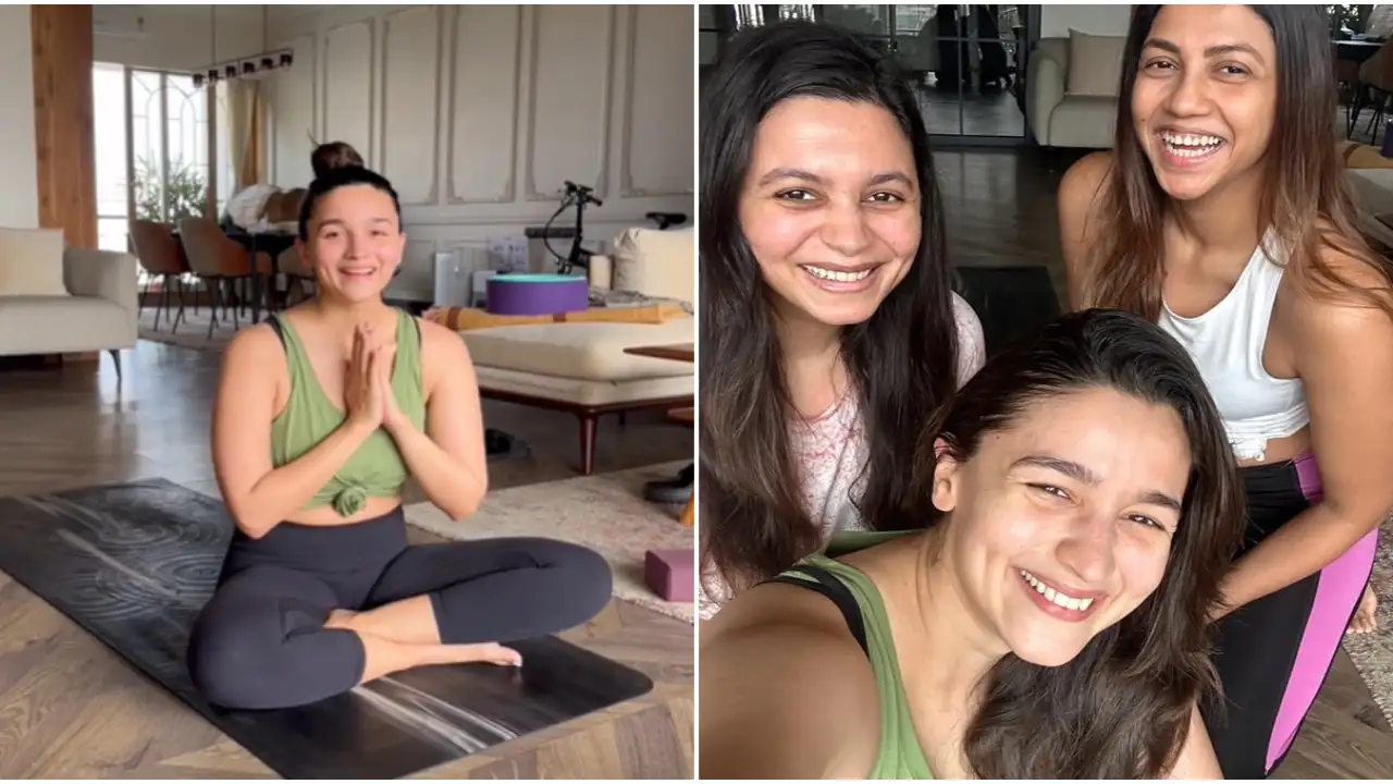Alia Bhatt feels ‘powerful’ after acing 108 Surya Namaskaras for the first time; Poses with Shaheen Bhatt-PICS Alia Bhatt feels ‘powerful’ after acing 108 Surya Namaskaras for the first time; Poses with Shaheen Bhatt-PICS