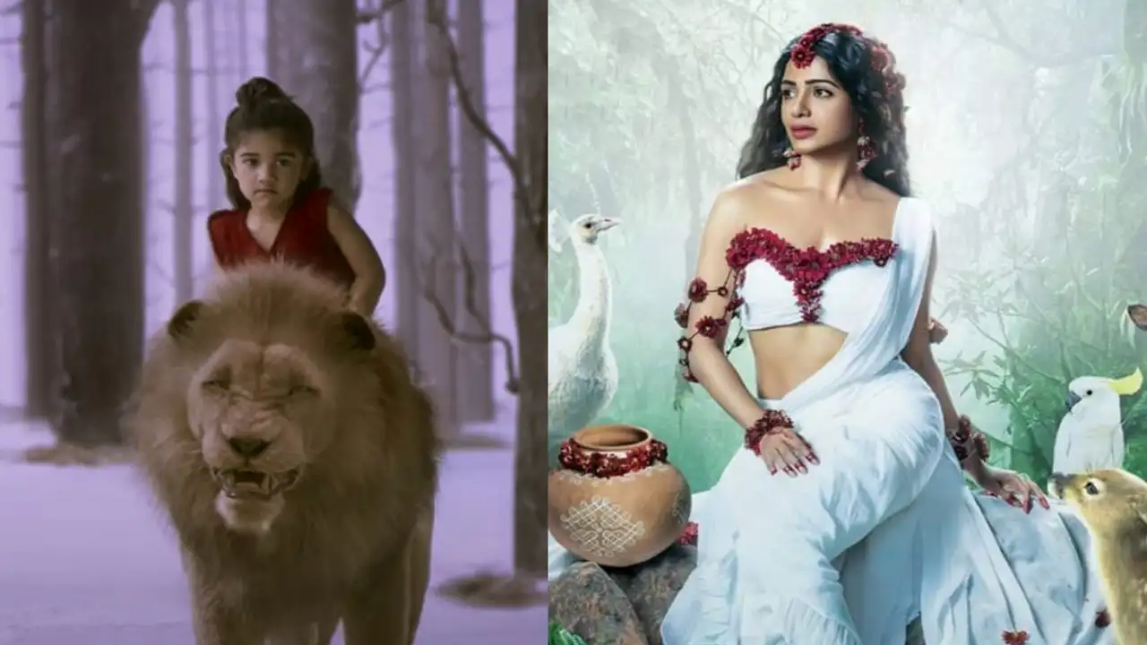 Did you notice Allu Arjun's daughter Arha in Samantha Ruth Prabhu starrer Shaakuntalam trailer Trailer Screenshots