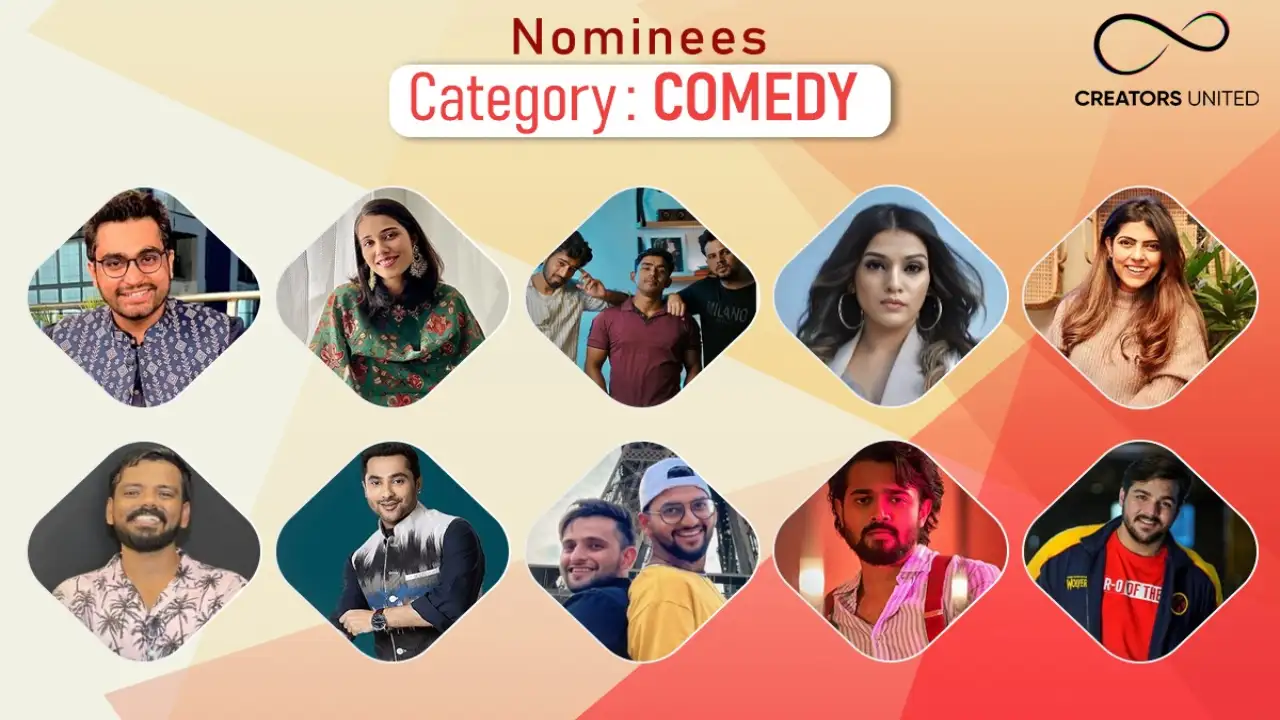 Creators United Award Nominations: Here are the nominees for the comedy category