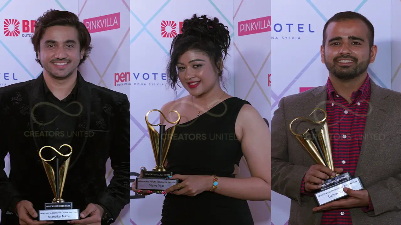 Creators United Awards 2023: Here are the winners of the Vlogs and Health/Fitness categories Creators United Awards 2023: Here are the winners of the Vlogs and Health/Fitness categories