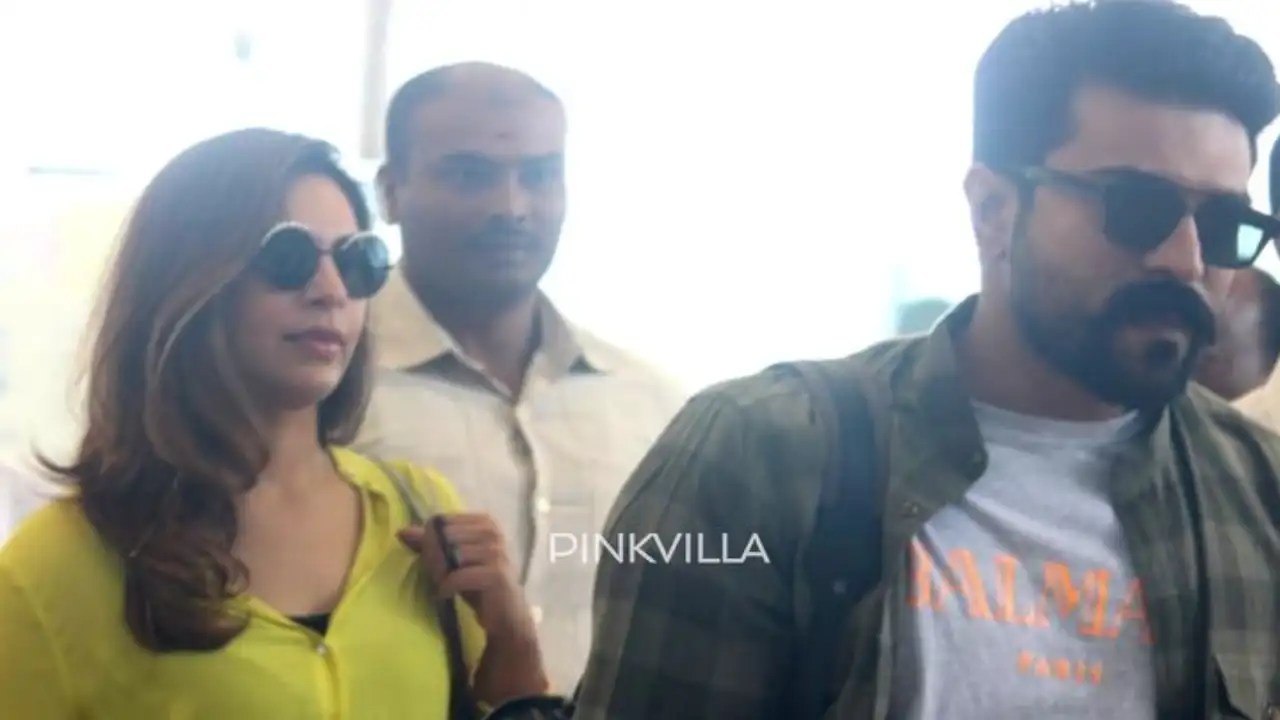 RRR: Ram Charan heads with Upasana to Los Angeles for Golden Globes; SS Rajamouli, MM Keeravani to attend RRR: Ram Charan heads with Upasana to Los Angeles for Golden Globes