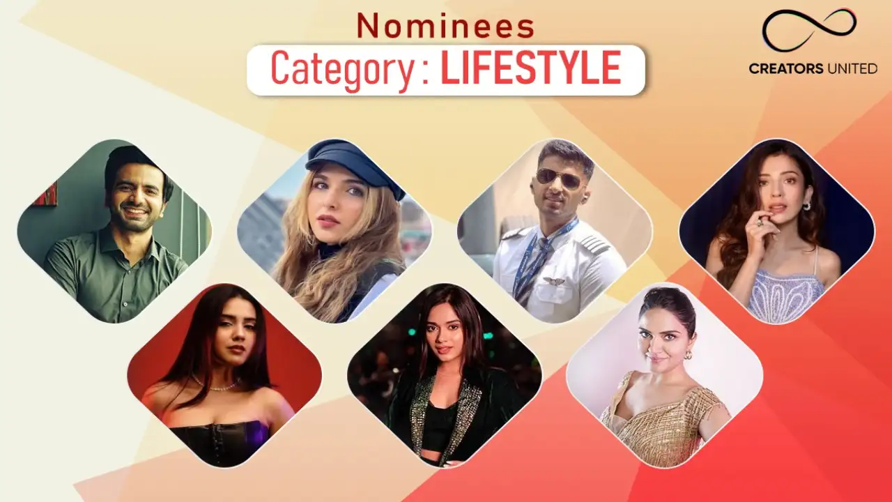 Creators United Award Nominations: Here are the nominees for the lifestyle category Creators United Award Nominations: Here are the nominees for the lifestyle category