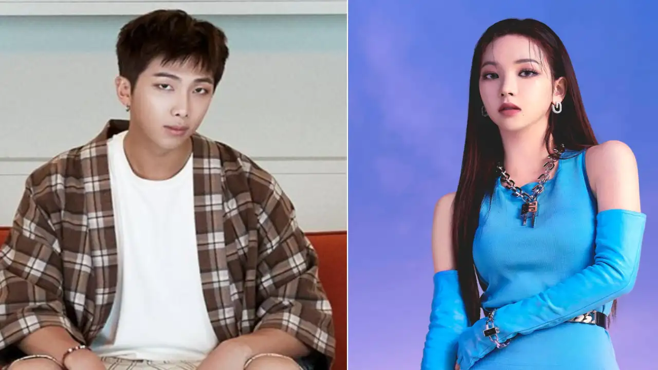 BTS' RM, aespa's Karina concept Photo BTS' RM, aespa's Karina concept Photo; Picture Courtesy: BIGHIT MUSIC, SM Entertainment
