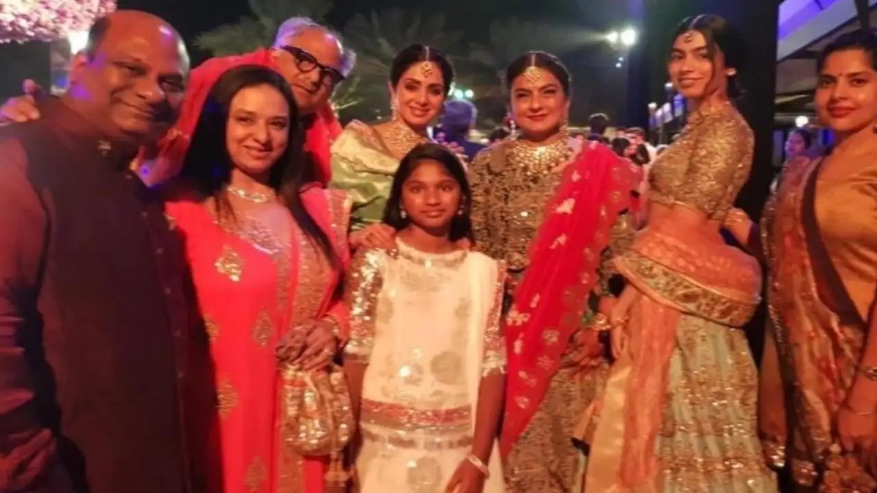 Boney Kapoor posts Sridevi’s ‘last picture’ from family wedding in Dubai, ahead of her 5th death anniversary 