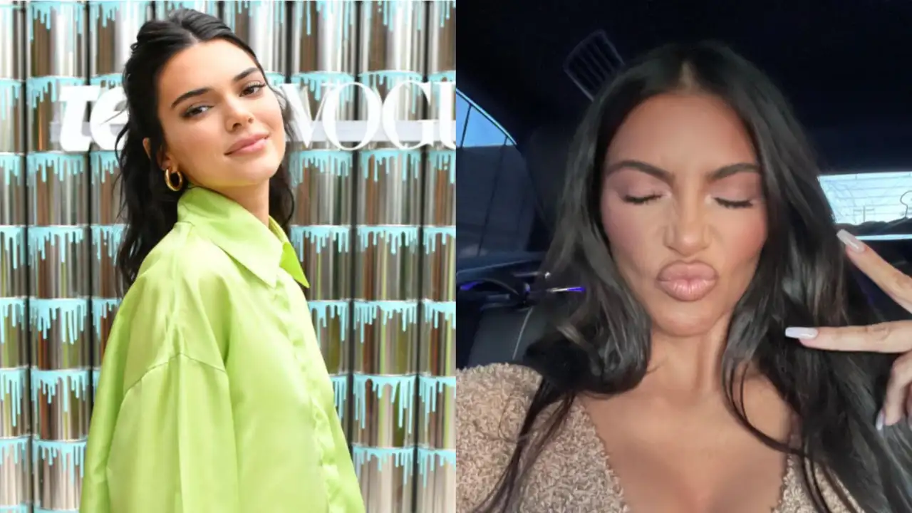 Kendall Jenner and Kim Kardashian Kendall Jenner and Kim Kardashian