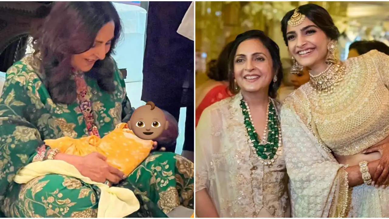 Sonam Kapoor wishes mother-in-law by posting her PICS with baby Vayu, Anand Ahuja: Hope I can learn from you…