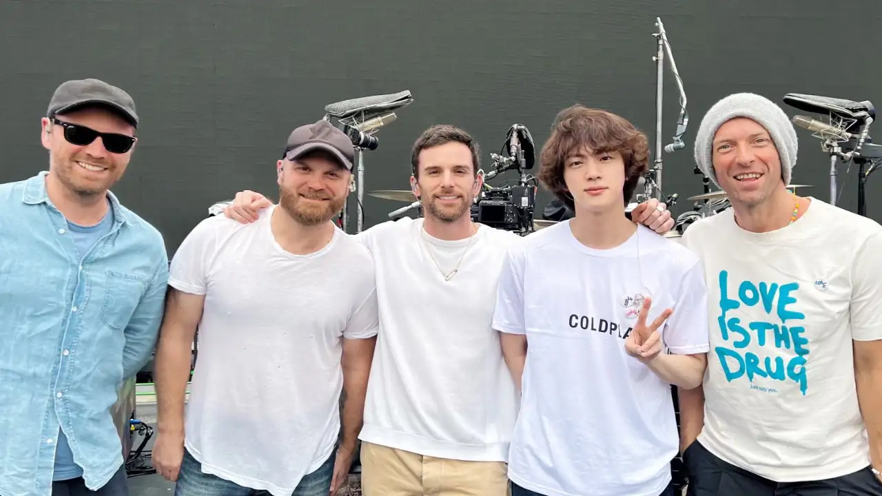 Jin and Coldplay Jin and Coldplay