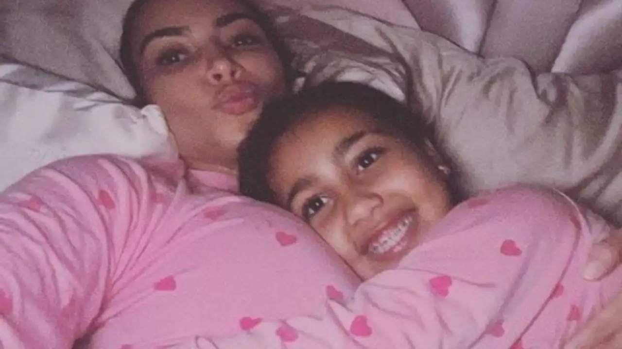 North West is obsessed over Rihanna’s Super Bowl performance as she recreates the moment (Pic credit: Instagram) North West is obsessed over Rihanna’s Super Bowl performance as she recreates the moment (Pic credit: Instagram)