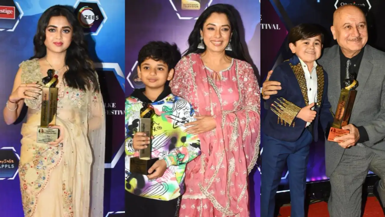 Dadasaheb Phalke Awards: Tejasswi Prakash, Rupali Ganguly, Abdu Rozik and more glam up for the event; PICS | PINKVILLA
