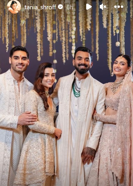 Athiya Shetty and KL Rahul's wedding unseen pictures
