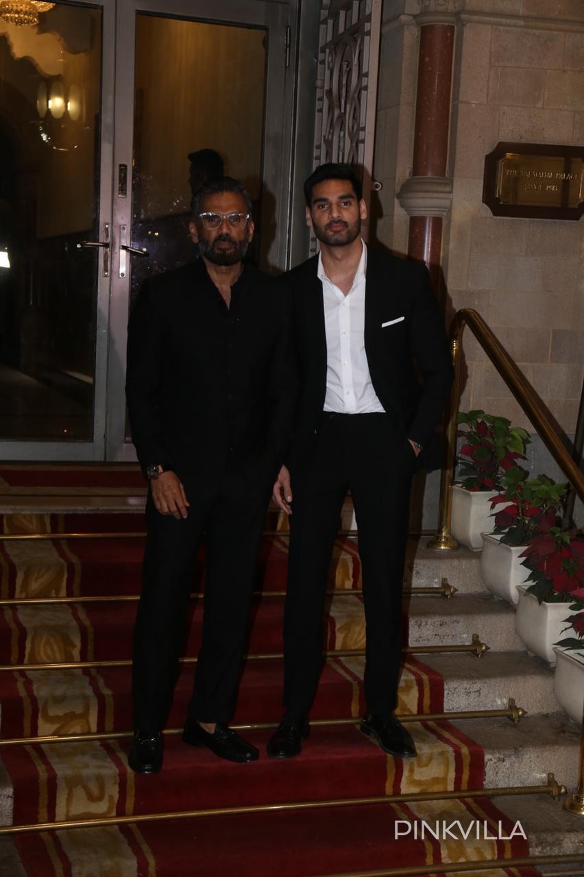 Suniel Shetty and Ahan (Credits: APH Images)