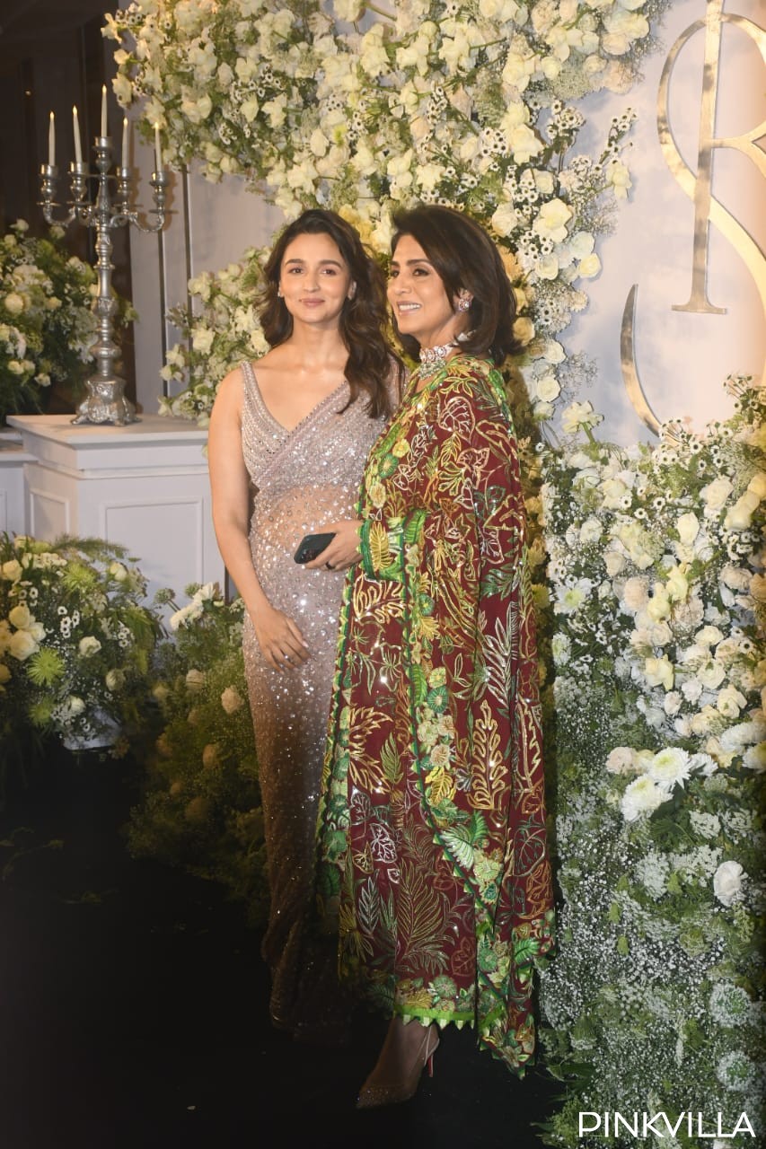 Sidharth Malhotra-Kiara Advani Wedding Reception: Alia Bhatt makes a glamorous entry with Ayan, Neetu Kapoor | PINKVILLA