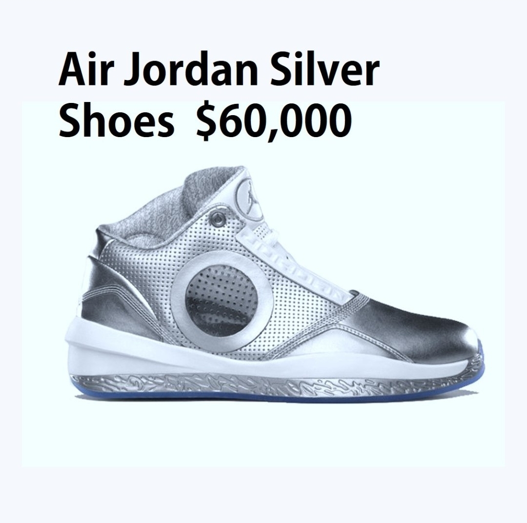 air jordan silver shoes