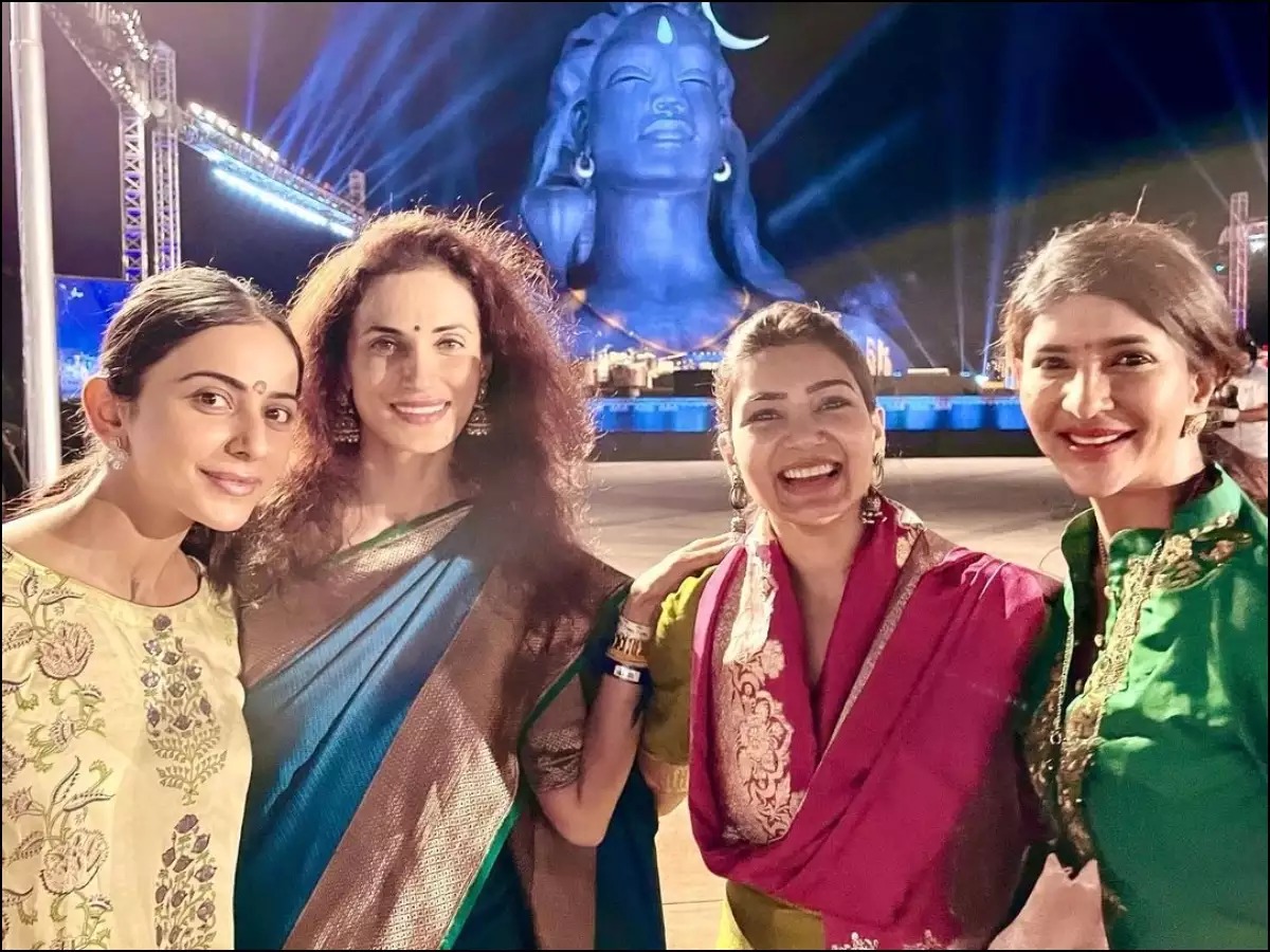 When Samantha and others celebrated Maha Shivratri in 2021