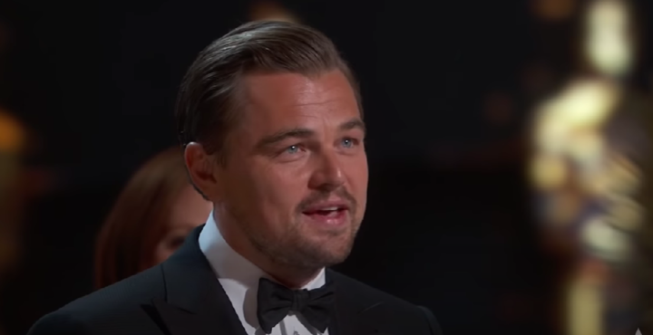 Leonardo DiCaprio winning Best Actor (2016) (Credits - Oscars, YouTube)