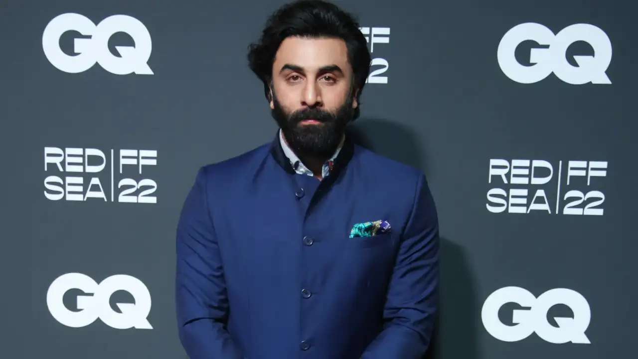 Picture courtesy: Getty Images Ranbir Kapoor looks dapper